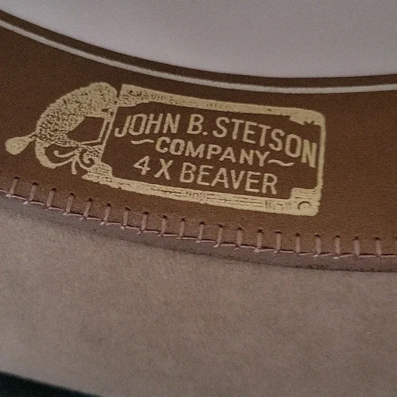 Vintage Stetson Gallup Cowgirl Hat Tan - Picture 8 of 11